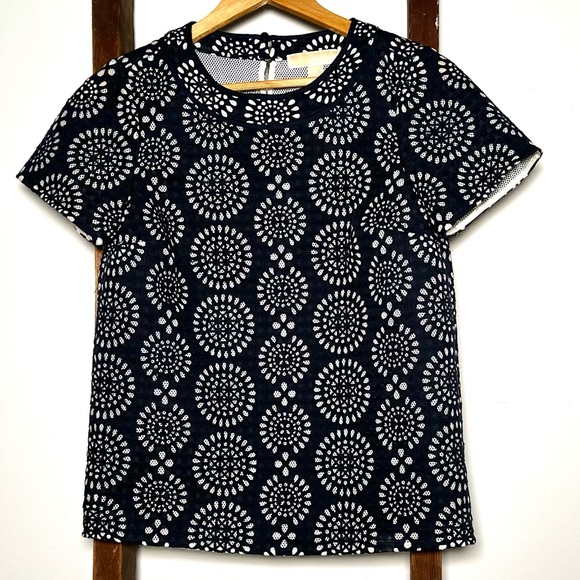 Michael Kors Eyelet Embroidered Skirt Set - Picture 4 of 11